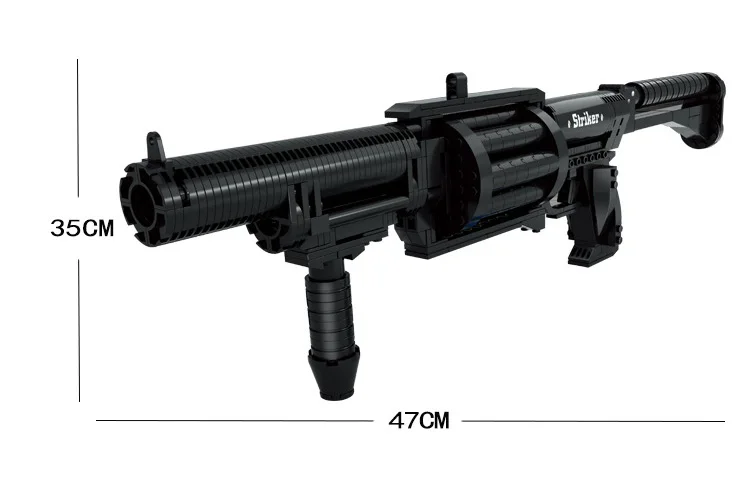 373pcs Charge Assault Shotgun Puzzle Assembly Model Building Block Gun Brick Set Classic Toy Gift
373pcs Charge Assault Shotgun Puzzle Assembly Model Building Block Gun Brick Set Classic Toy Gift