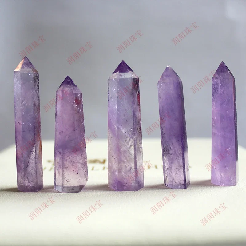 Natural beautifu Amethyst Column Crystal CecorationQuartz Hexagon Column HomeOffice for Fengshui Healing Energy Reiki
Natural beautifu Amethyst Column Crystal CecorationQuartz Hexagon Column HomeOffice for Fengshui Healing Energy Reiki