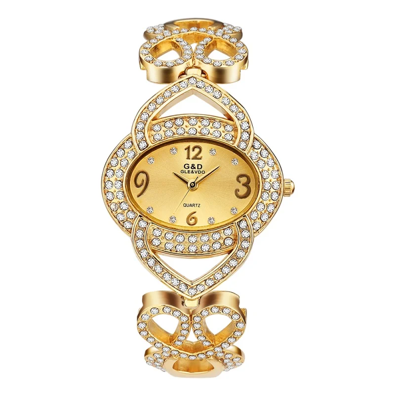 G&D Women's Fashion Casual Gift Watch Stainless Steel Quartz Watch Bracelet Watch Time-keeping
G&D Women's Fashion Casual Gift Watch Stainless Steel Quartz Watch Bracelet Watch Time-keeping