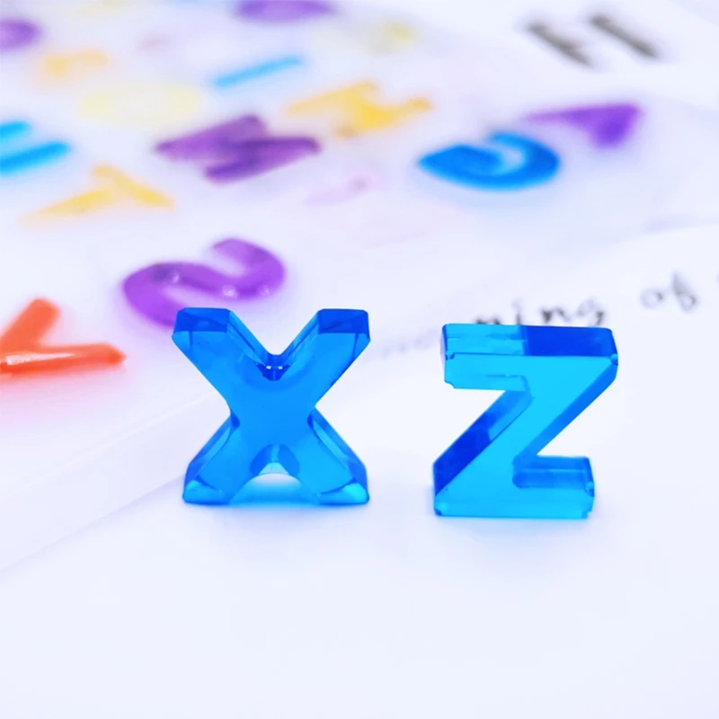 Crystal Epoxy Resin Mold Alphabet Letter Number Keychain Pendant Silicone Mould X7YA
Crystal Epoxy Resin Mold Alphabet Letter Number Keychain Pendant Silicone Mould X7YA