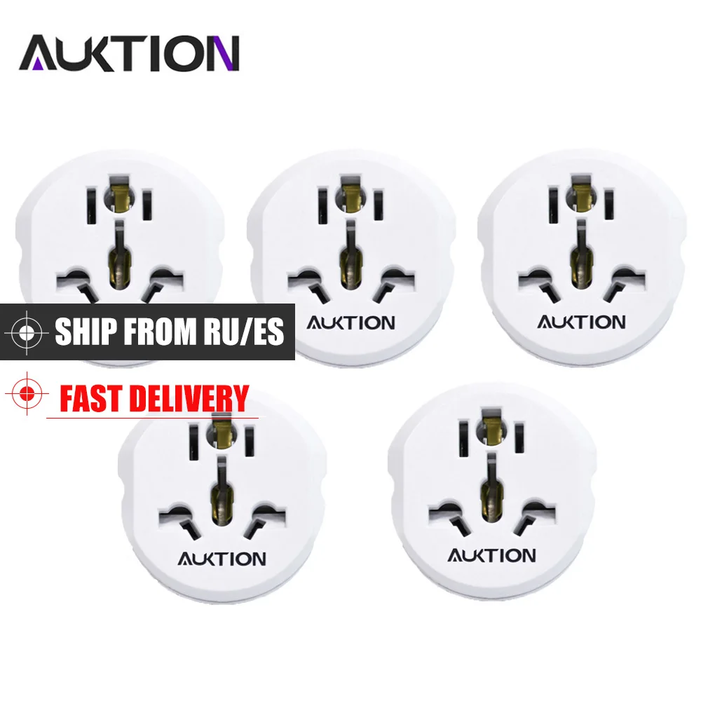 5PCS/Lot Universal Europe 16A EU Adapter Converter UK US AU to EU AC Wall Socket Plug Charger Travel Adapter 2 Round Pin
5PCS/Lot Universal Europe 16A EU Adapter Converter UK US AU to EU AC Wall Socket Plug Charger Travel Adapter 2 Round Pin