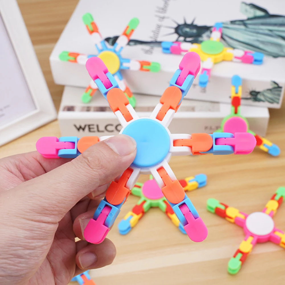Chain Deformation Toy Hand Spinner Vent Fingertip Top Toys Adult Stress Relief Sensory Gift for Chilren Kids
Chain Deformation Toy Hand Spinner Vent Fingertip Top Toys Adult Stress Relief Sensory Gift for Chilren Kids