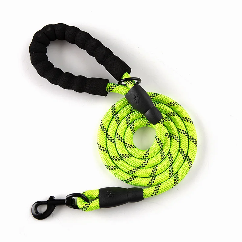 Pet Leash Reflective Strong Nylon Dog Leash 1.5M Long with Padded Handle Heavy Duty Training Durable Nylon Rope Leashes
Pet Leash Reflective Strong Nylon Dog Leash 1.5M Long with Padded Handle Heavy Duty Training Durable Nylon Rope Leashes