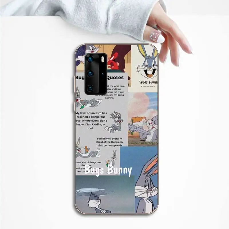 Bugs Bunny Funny cute Cartoon luxury Phone Case funda Transparent for Huawei P honor 8 10i 20 30 40 smart 2019
Bugs Bunny Funny cute Cartoon luxury Phone Case funda Transparent for Huawei P honor 8 10i 20 30 40 smart 2019
