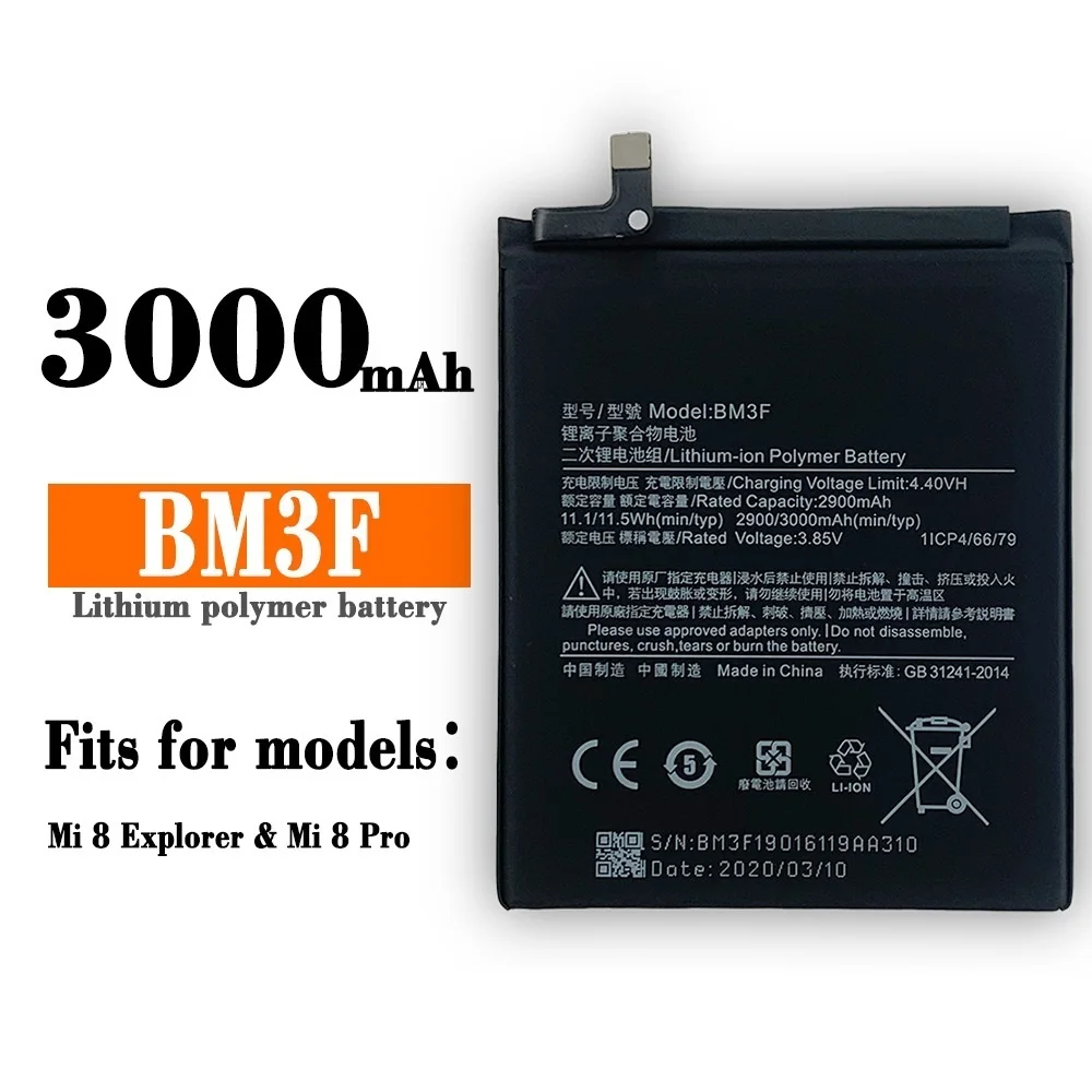 Подходит для m illet 8 Explore/fingerprint m illet 8PRO Мобильный телефон батарея BM3F meters 8 мобильный телефон Встроенная зарядка
Подходит для m illet 8 Explore/fingerprint m illet 8PRO Мобильный телефон батарея BM3F meters 8 мобильный телефон Встроенная зарядка