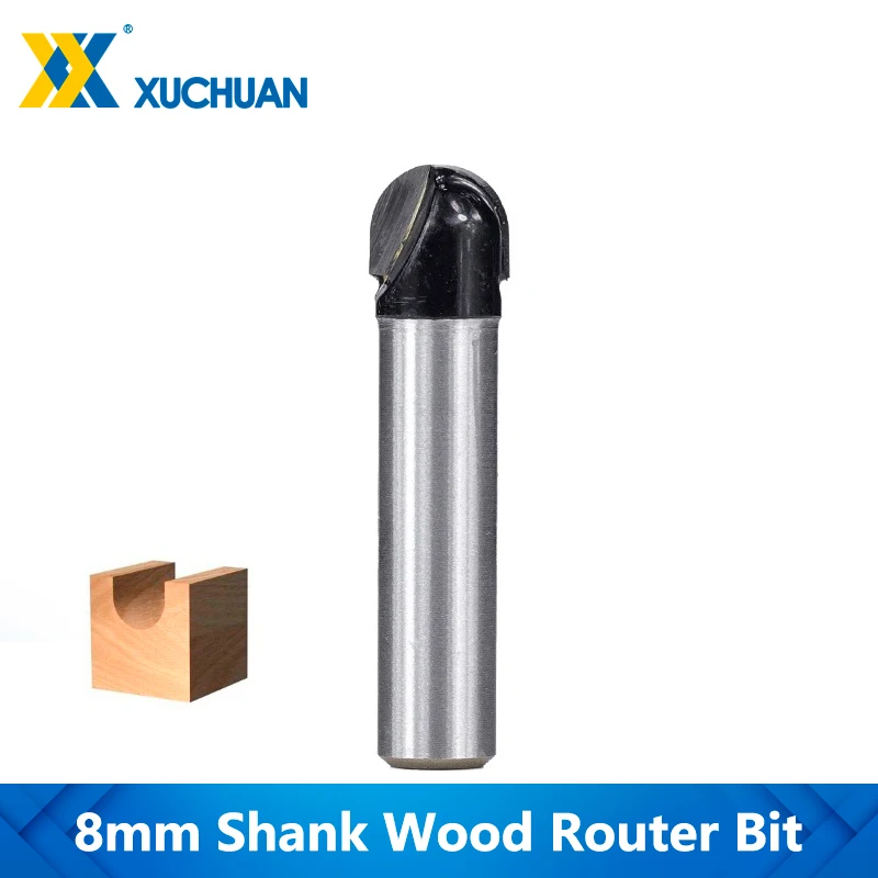 Round Router Bit Wood Router Bits Tungsten Carbide Milling Cutter 8mm Shank Woodworking Trim Cutter Corner Rounding Router Bit
Round Router Bit Wood Router Bits Tungsten Carbide Milling Cutter 8mm Shank Woodworking Trim Cutter Corner Rounding Router Bit
