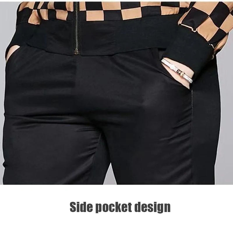 European and American new ladies fashion trend casual jacket suit, female European style slim two-piece suit
European and American new ladies fashion trend casual jacket suit, female European style slim two-piece suit