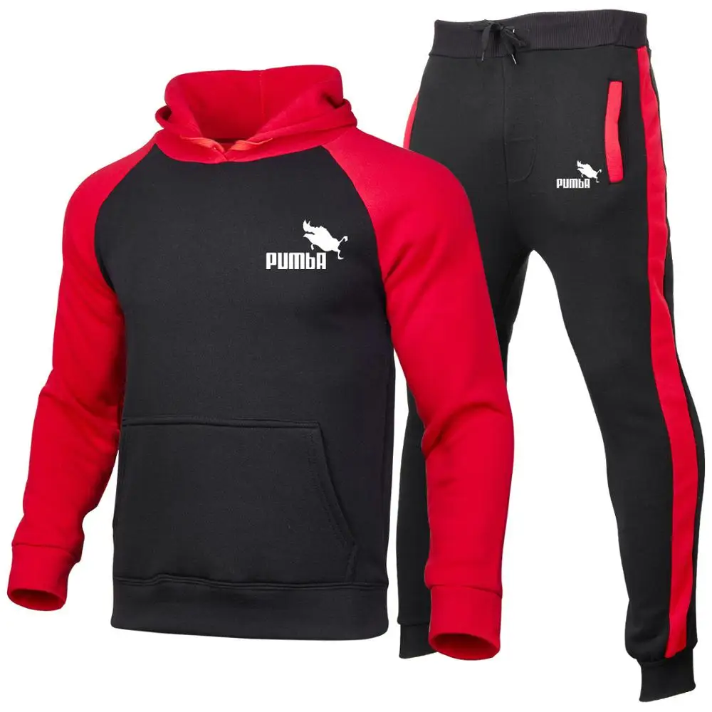 Men's Suit Hoodie + Pants Autumn and Winter Hooded Sweater Men's Sweatpants Fashion Sweater Hip-hop Pullover Patchwork Hoodie
Men's Suit Hoodie + Pants Autumn and Winter Hooded Sweater Men's Sweatpants Fashion Sweater Hip-hop Pullover Patchwork Hoodie