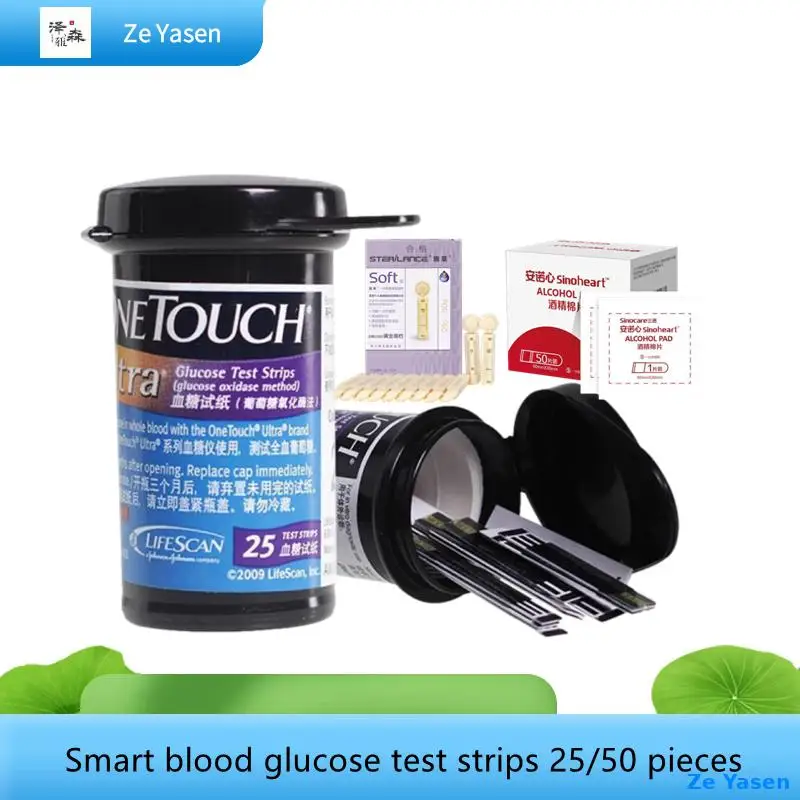 

Тест-полоски One Touch Ultra для определения сахара в крови, 25/50/100 шт.