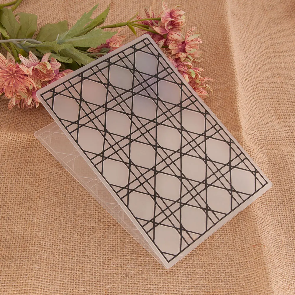 Grid frame background Drawing stencil Embossing Folder for Card Making Floral DIY Plastic Scrapbooking Photo Album Card
Grid frame background Drawing stencil Embossing Folder for Card Making Floral DIY Plastic Scrapbooking Photo Album Card