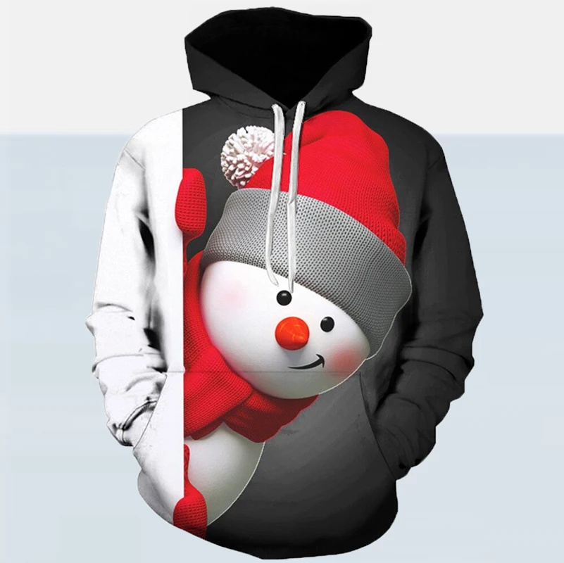 Fashion Christmas Snowman Cap Print Sweatshirt One Piece Hoodie Men Autumn Winter Pullover Mens Casual Loose Long Sleeve Hoodies
Fashion Christmas Snowman Cap Print Sweatshirt One Piece Hoodie Men Autumn Winter Pullover Mens Casual Loose Long Sleeve Hoodies