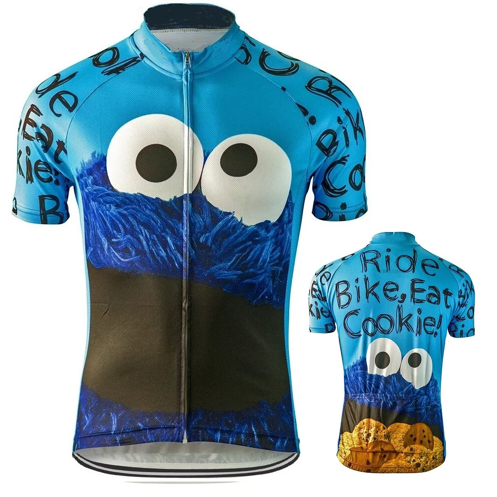 New Sesame Street Cycling Jersey Ride Bike Eat Cookie Cycling Clothing Road Bike Shirts MTB Race Bicycle Tops Bike Wear Maillot
New Sesame Street Cycling Jersey Ride Bike Eat Cookie Cycling Clothing Road Bike Shirts MTB Race Bicycle Tops Bike Wear Maillot