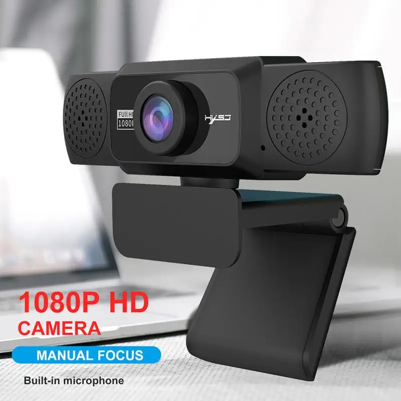 S5 Full 1080P HD High Precision Web Camera With Microphone Automatic Noise Reduction 360 Degrees Rotation For Laptop Desktop
S5 Full 1080P HD High Precision Web Camera With Microphone Automatic Noise Reduction 360 Degrees Rotation For Laptop Desktop