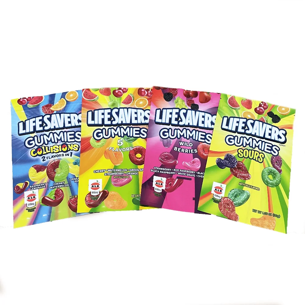 Newest 600 Mg Lifesavers Gummies Candy Cherry Watermelon Pineapple Punch Edibles Mylar Bags(only Bag No Food)
Newest 600 Mg Lifesavers Gummies Candy Cherry Watermelon Pineapple Punch Edibles Mylar Bags(only Bag No Food)