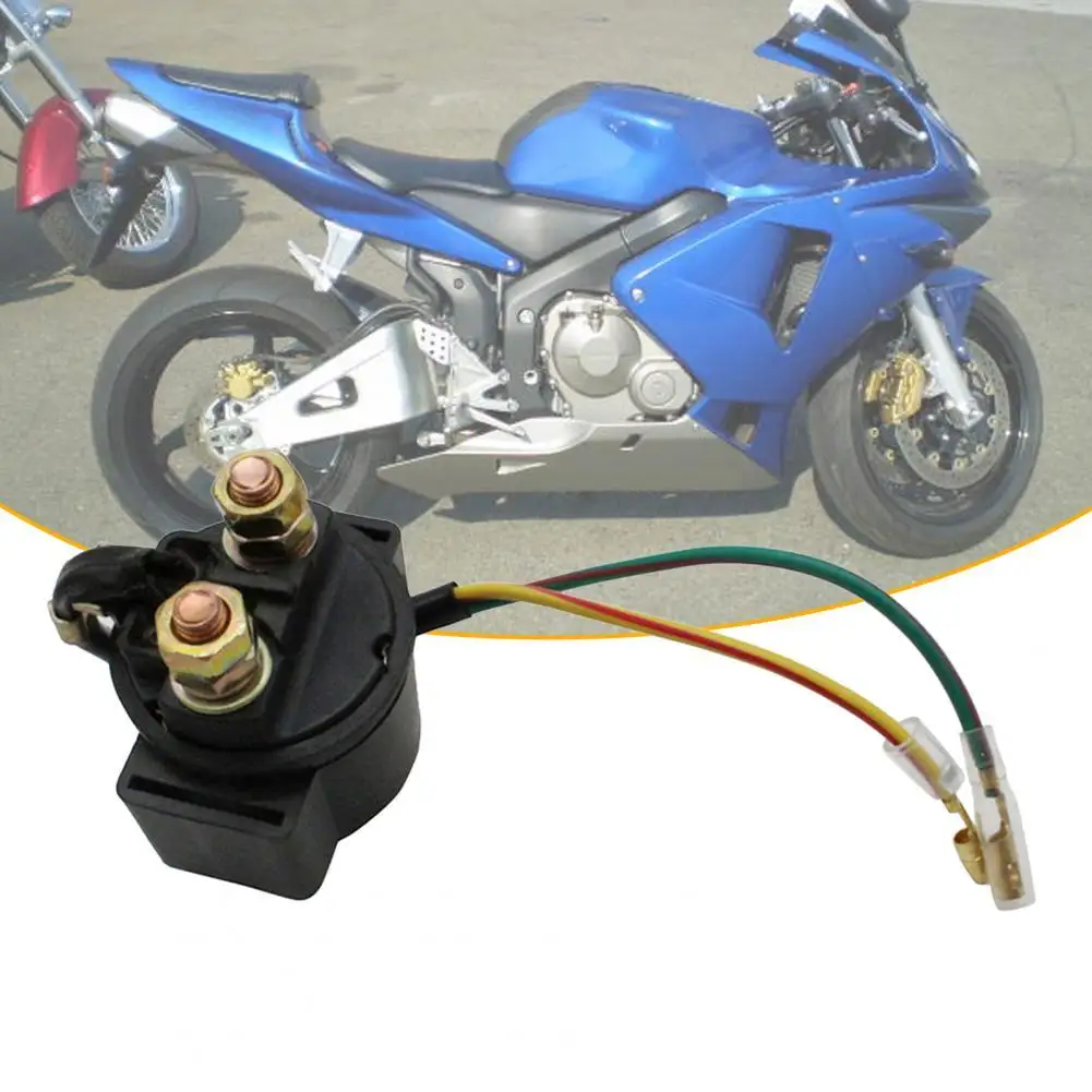 Starter Solenoid Relay Professional Replacement Black Durable Motorcycle Solenoid Relay RL1540RE115AR for Honda ATV/TRX400EX/FOU
Starter Solenoid Relay Professional Replacement Black Durable Motorcycle Solenoid Relay RL1540RE115AR for Honda ATV/TRX400EX/FOU