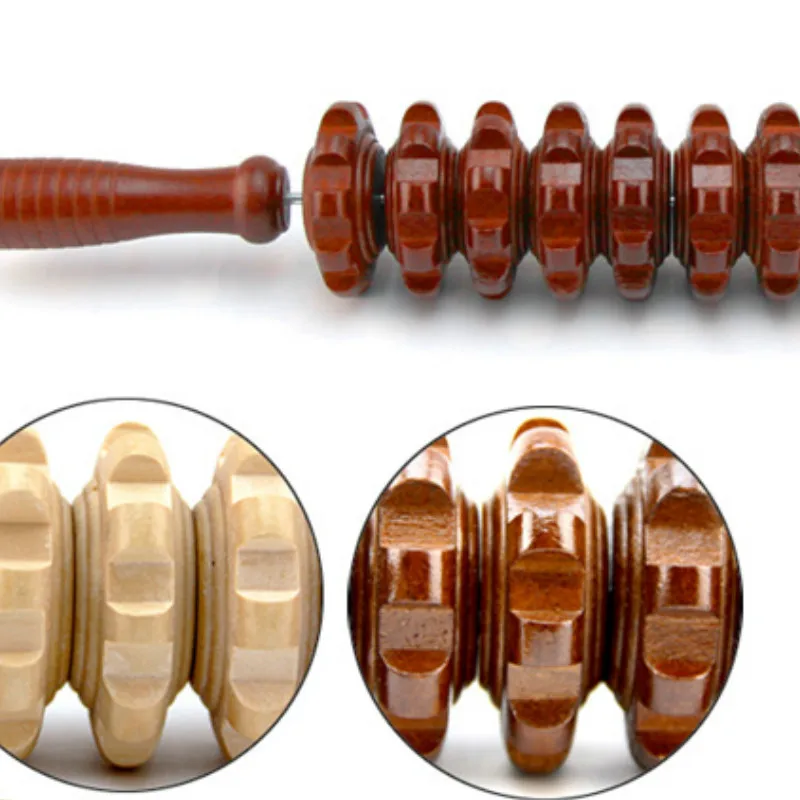 Long Wooden Wheel Home Spa Muscle Roller Stick Cellulite Blaster Fascia Body Neck Back Leg Relaxing Tool Self Massage Tools
Long Wooden Wheel Home Spa Muscle Roller Stick Cellulite Blaster Fascia Body Neck Back Leg Relaxing Tool Self Massage Tools