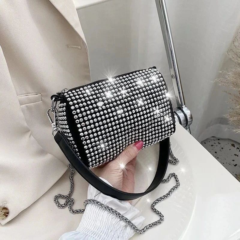 Bling Diamond Design Small PU Leather Crossbody Bags for Women 2021 Summer Trend Luxury Fashion Travel Shoulder Handbags Purses
Bling Diamond Design Small PU Leather Crossbody Bags for Women 2021 Summer Trend Luxury Fashion Travel Shoulder Handbags Purses