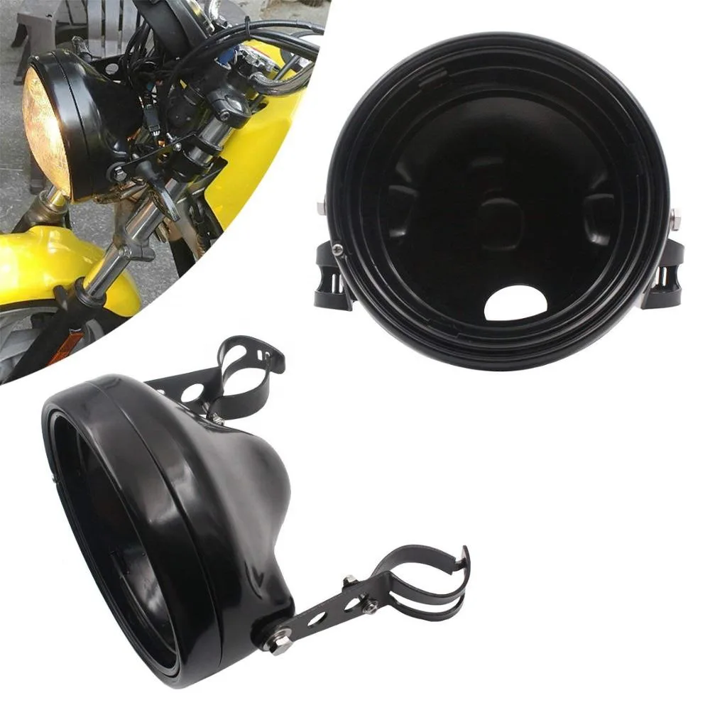 7” 7INCH Motorcycle LED Headlight Housing Adjustable Mount Bracket Universal Bucket Shell Lighthouse for Harley
7” 7INCH Motorcycle LED Headlight Housing Adjustable Mount Bracket Universal Bucket Shell Lighthouse for Harley