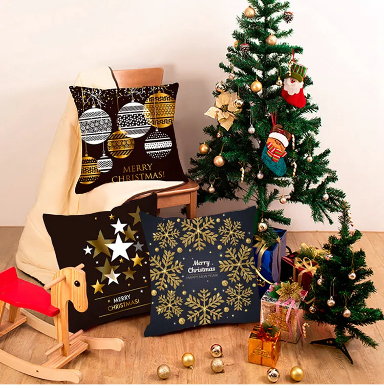 Christmas Pillow Case Decorative Cushion Cover Sofa Christmas Cushion Home Decor New Year Xmas Throw Pillow Cover
Christmas Pillow Case Decorative Cushion Cover Sofa Christmas Cushion Home Decor New Year Xmas Throw Pillow Cover