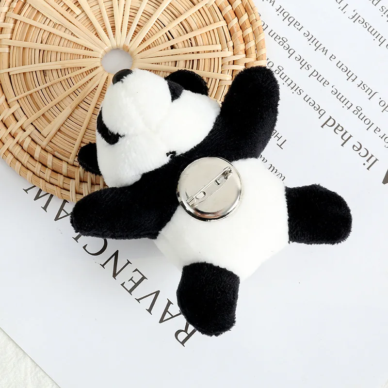 Cute cartoon net red plush panda brooch pin buckle clothes lapel backpack decoration gift fashion dress jacket accessories
Cute cartoon net red plush panda brooch pin buckle clothes lapel backpack decoration gift fashion dress jacket accessories
