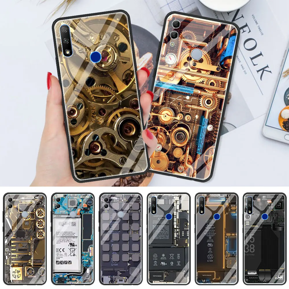 Circuit Board Luxury Phone Soft Edge Case for Honor 8X 9X 20 10 Lite 20 30 Pro Plus Tempered Glass Shell Coque Funda
Circuit Board Luxury Phone Soft Edge Case for Honor 8X 9X 20 10 Lite 20 30 Pro Plus Tempered Glass Shell Coque Funda