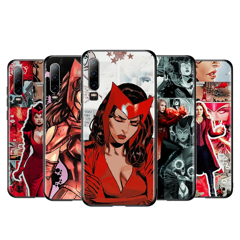 Scarlet Witch Marvel Silicone Cover For Huawei P40 P30 P20 Pro P10 P9 P8 Lite E Plus 2019 2017 5G Black Soft Phone Case
Scarlet Witch Marvel Silicone Cover For Huawei P40 P30 P20 Pro P10 P9 P8 Lite E Plus 2019 2017 5G Black Soft Phone Case