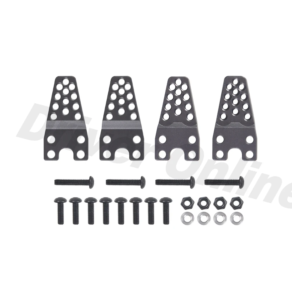 4pcs RC Car Adjustable Angle Aluminum Shock Absorber Hoops Lift Adjust Mount for 1/10 RC Crawler Axial SCX10 D90 Upgrade Parts
4pcs RC Car Adjustable Angle Aluminum Shock Absorber Hoops Lift Adjust Mount for 1/10 RC Crawler Axial SCX10 D90 Upgrade Parts