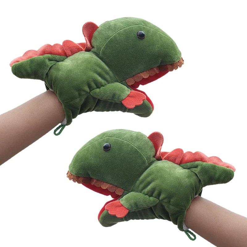 Adult Kids Cartoon Dinosaur Gloves Plush Toys Winter Thick Warm Cosplay Mittens 875B
Adult Kids Cartoon Dinosaur Gloves Plush Toys Winter Thick Warm Cosplay Mittens 875B