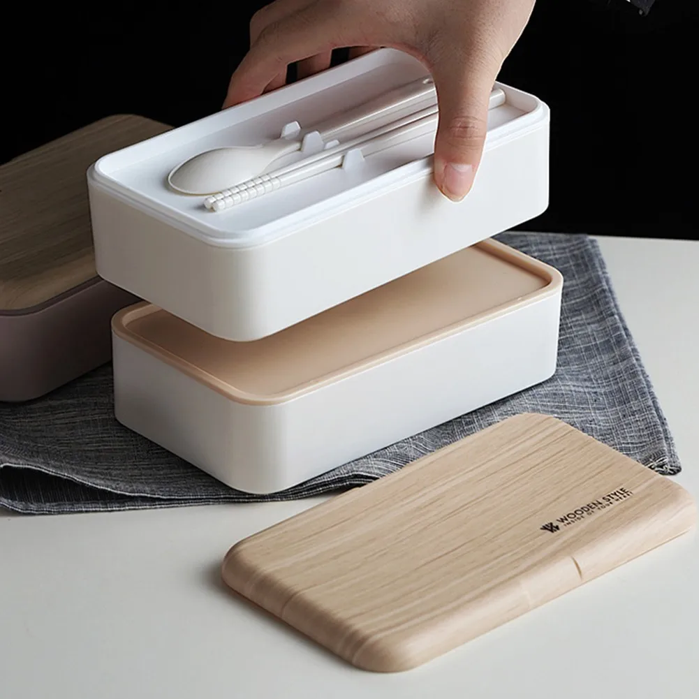 Wooden Lunch Box Picnic Japanese Bento Double-Layer Wooden Double Layers No Leak Lunch Box Bento With Spoon Square Lunch Box
Wooden Lunch Box Picnic Japanese Bento Double-Layer Wooden Double Layers No Leak Lunch Box Bento With Spoon Square Lunch Box