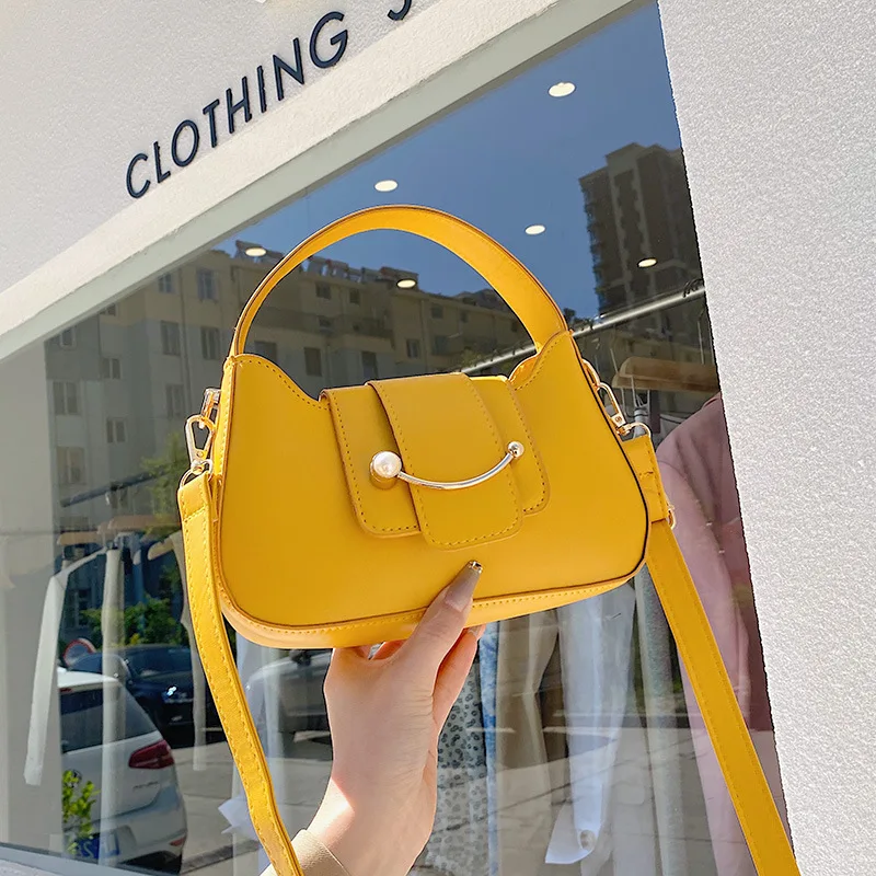 Shoulder Bags For Women Leather Handbags New 2021 Designer Pearl Smiley Elegant Ladies Small Top-Handle Bags Sac A Main
Shoulder Bags For Women Leather Handbags New 2021 Designer Pearl Smiley Elegant Ladies Small Top-Handle Bags Sac A Main