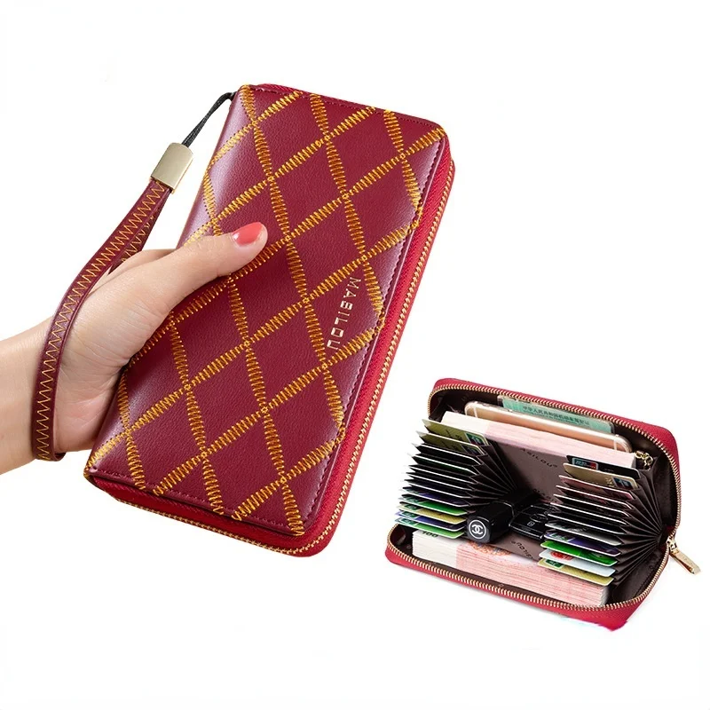 Womens Designer High Quality Luxury Elegant Genuine Leather Purses Evening Clutches Fashion Casual Party Mini Card ID Holders
Womens Designer High Quality Luxury Elegant Genuine Leather Purses Evening Clutches Fashion Casual Party Mini Card ID Holders