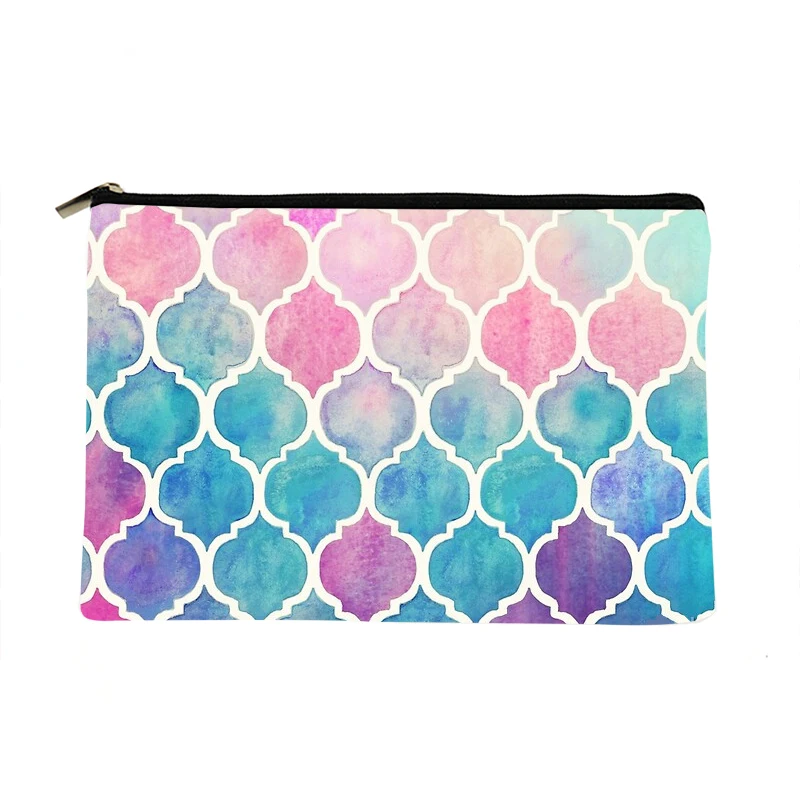 Women Rainbow Watercolor Printed Make up bag Fashion Women Cosmetics Organizer Bag for Travel Colorful Storage Bag for Lady Bag
Women Rainbow Watercolor Printed Make up bag Fashion Women Cosmetics Organizer Bag for Travel Colorful Storage Bag for Lady Bag