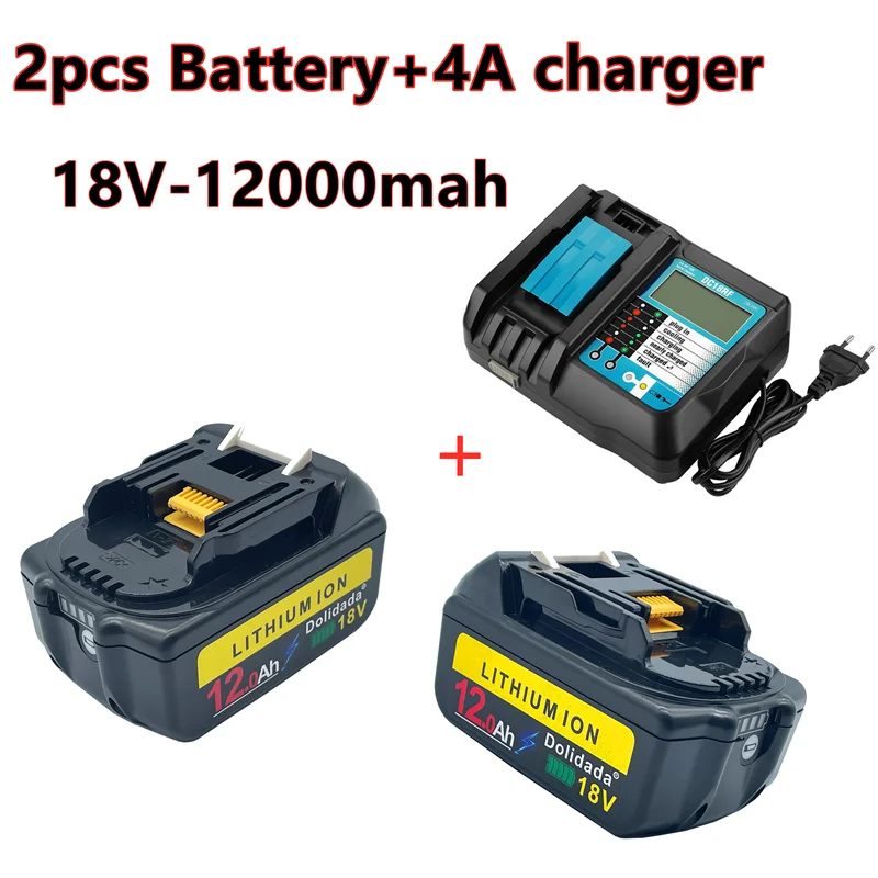 Аккумуляторная батарея Makita bl1860 18 в 2021 мАч, литий-ионный аккумулятор 18 в, bl1840 bl1850 bl1830 bl1860b LXT 12000 с зарядным устройством, новинка 400
Аккумуляторная батарея Makita bl1860 18 в 2021 мАч, литий-ионный аккумулятор 18 в, bl1840 bl1850 bl1830 bl1860b LXT 12000 с зарядным устройством, новинка 400
