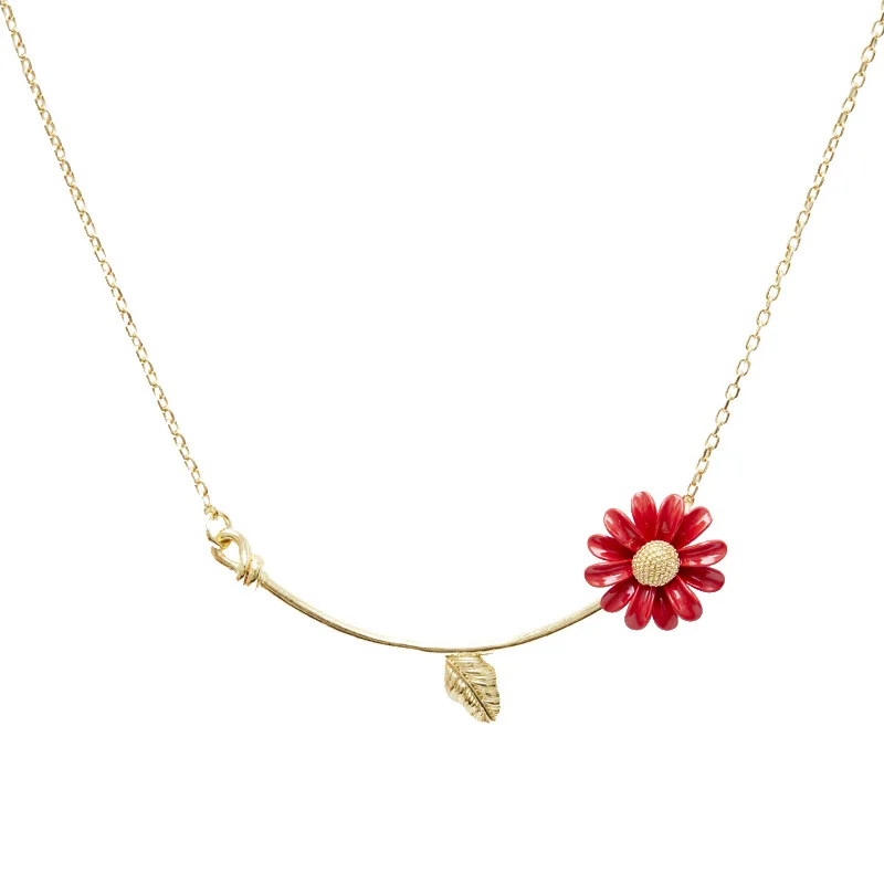New Simplicity Ins Wind Red Daisy Flower Asymmetric Stud Earrings Clip Earrings Earrings Bee Pendant Long Necklace Bracelet Ring
New Simplicity Ins Wind Red Daisy Flower Asymmetric Stud Earrings Clip Earrings Earrings Bee Pendant Long Necklace Bracelet Ring