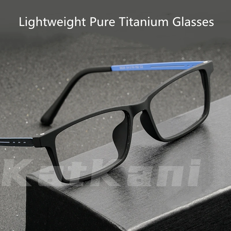 KatKani Plastic Titanium Square Glasses Frame Men's Ultra Light Comfortable Fashion Optical Prescription Spectacle Frame K9826
KatKani Plastic Titanium Square Glasses Frame Men's Ultra Light Comfortable Fashion Optical Prescription Spectacle Frame K9826