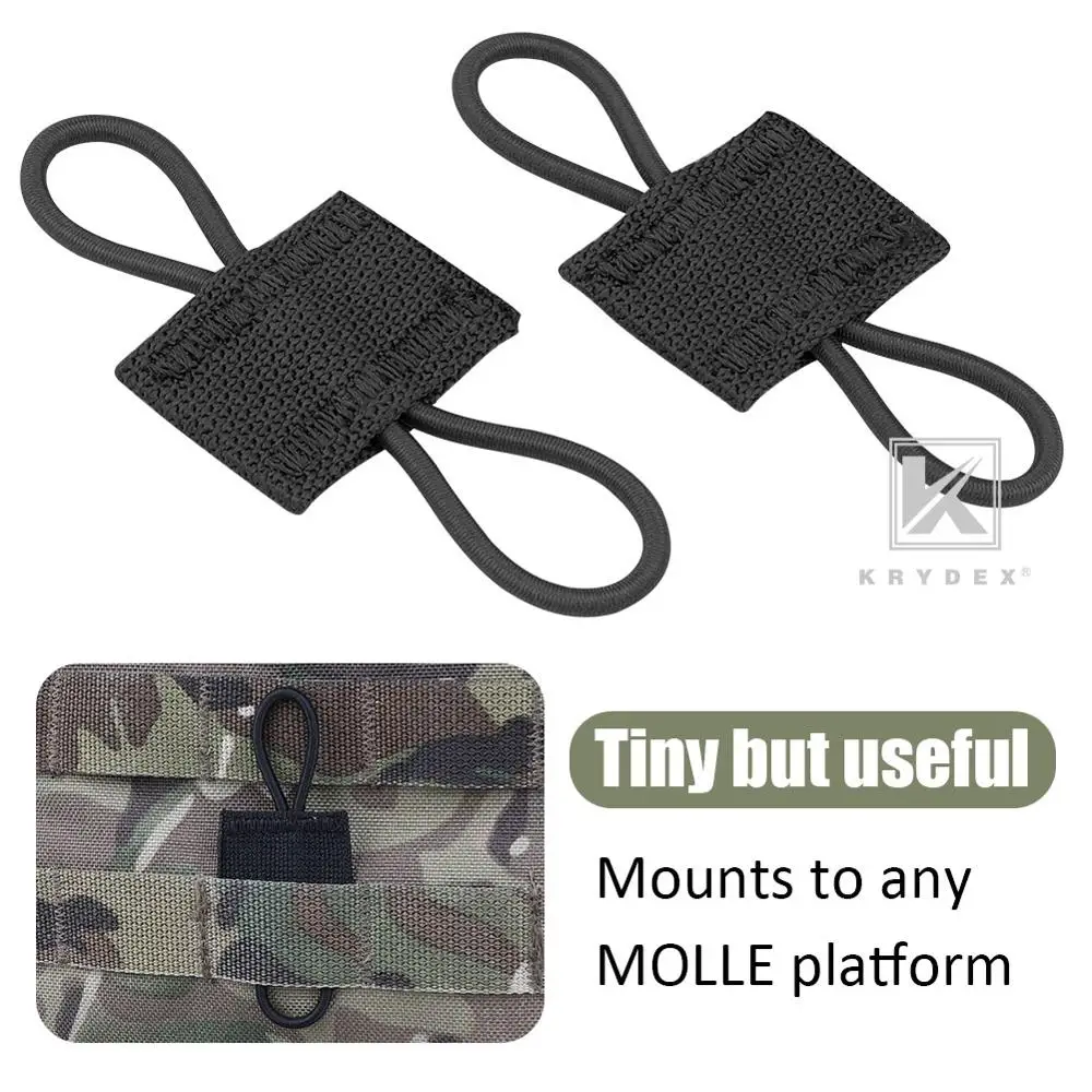 KRYDEX PTT Retainer MOLLE Elastic Conversion Buckle Antenna Communication Cable Hydration Tube Route Loop Organizer BK 4PCS/Set
KRYDEX PTT Retainer MOLLE Elastic Conversion Buckle Antenna Communication Cable Hydration Tube Route Loop Organizer BK 4PCS/Set