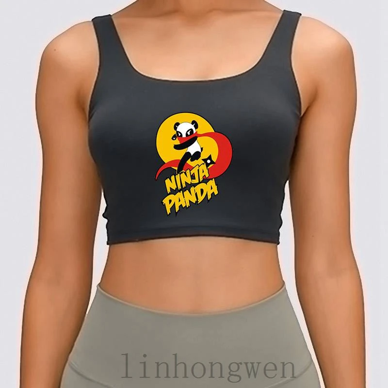 Ninja Panda Women Tank Top Loose Summer Style S-XL New Style Solid Color Character Standard Crop Top
Ninja Panda Women Tank Top Loose Summer Style S-XL New Style Solid Color Character Standard Crop Top