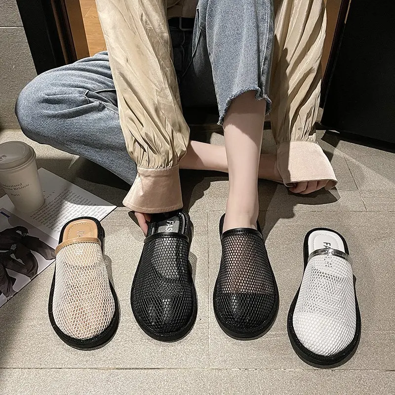 Women's Summer Sandals Slippers Solid Color Lazy Shoes Casual Flat Outdoor Slippers Soft and Comfortable Fisherman Ladies Sandal
Women's Summer Sandals Slippers Solid Color Lazy Shoes Casual Flat Outdoor Slippers Soft and Comfortable Fisherman Ladies Sandal