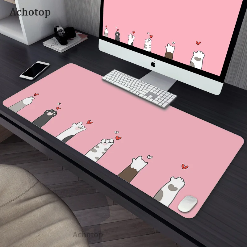 Gaming Mouse Pad Cute Cat Paw Mousepad Anime Cartoon XL Large Gamer Mousepad 30x60 Big Keyboard Computer PC Desk Mat Notbook Pad
Gaming Mouse Pad Cute Cat Paw Mousepad Anime Cartoon XL Large Gamer Mousepad 30x60 Big Keyboard Computer PC Desk Mat Notbook Pad