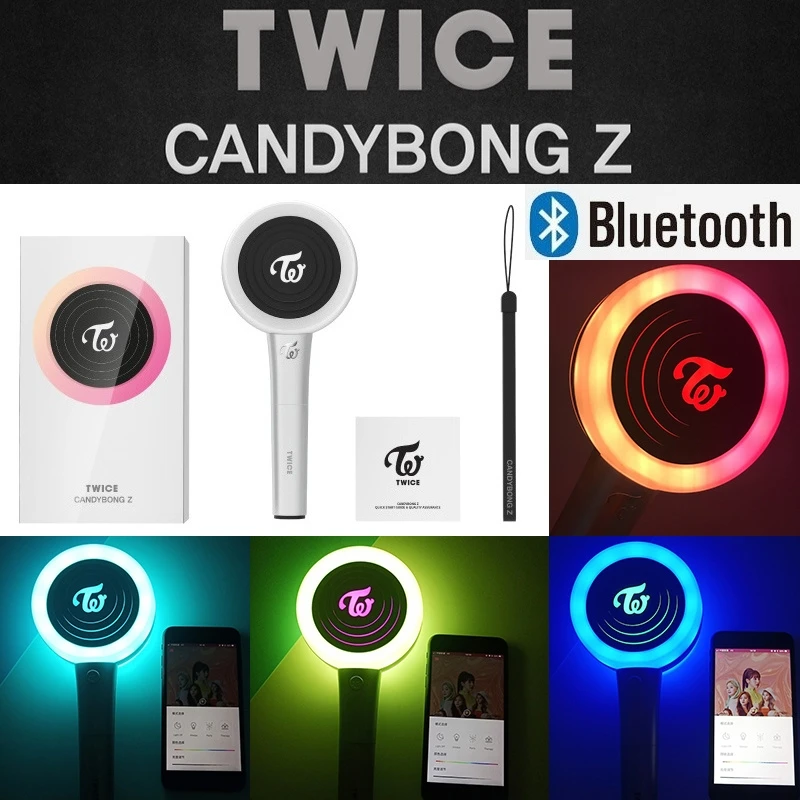Kpop официальная светильник вая палка TWICEs Light Stick Ver 2. С Bluetooth CANDYBONG Z, светодиодсветодиодный светящиеся лампы для концерта, хип-хоп, светящиеся и...
Kpop официальная светильник вая палка TWICEs Light Stick Ver 2. С Bluetooth CANDYBONG Z, светодиодсветодиодный светящиеся лампы для концерта, хип-хоп, светящиеся и...