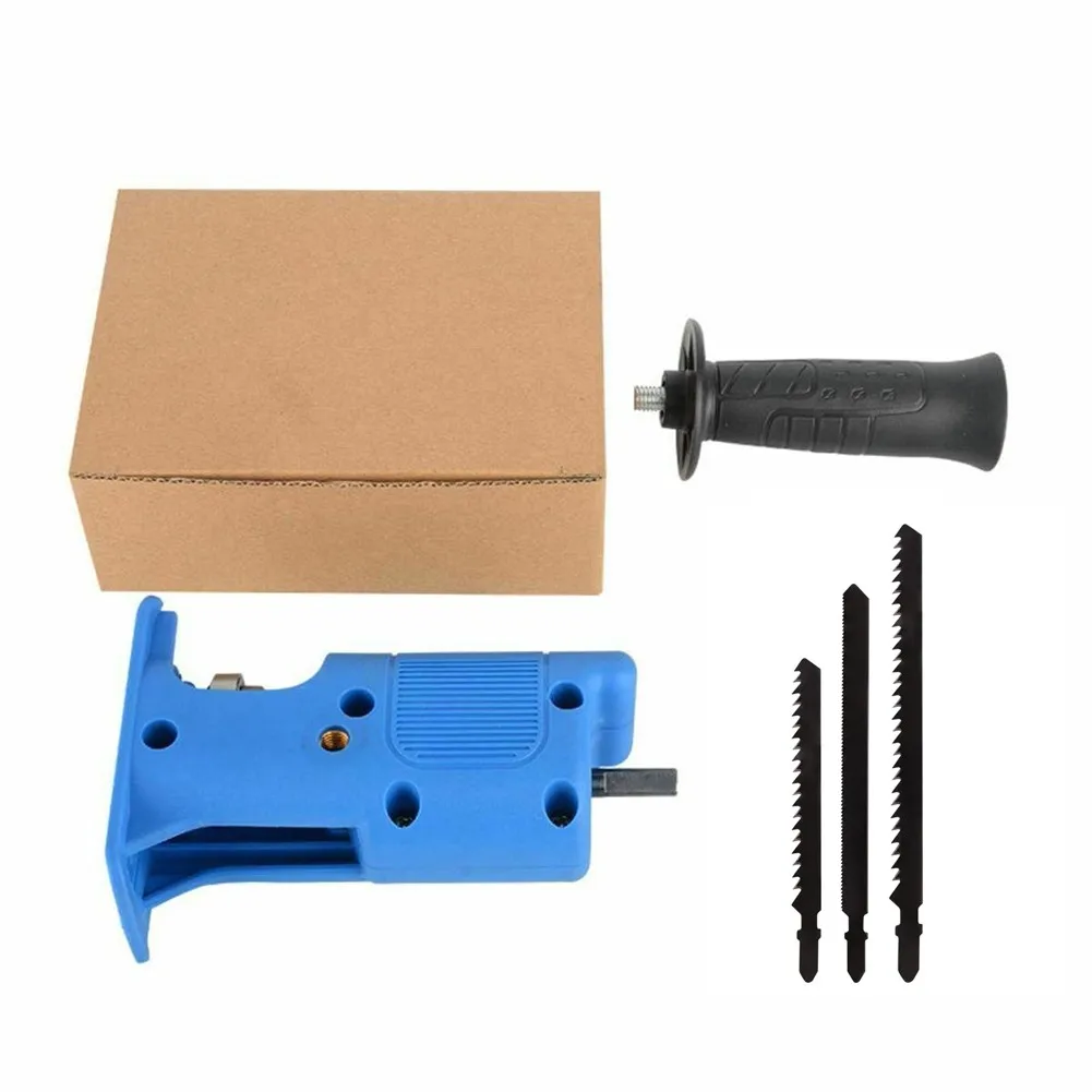 Portable Reciprocating Saw Adapter With Saw Blade Electric Drill Modified To Electric Saw Wood Metal Cutting Tool
Portable Reciprocating Saw Adapter With Saw Blade Electric Drill Modified To Electric Saw Wood Metal Cutting Tool