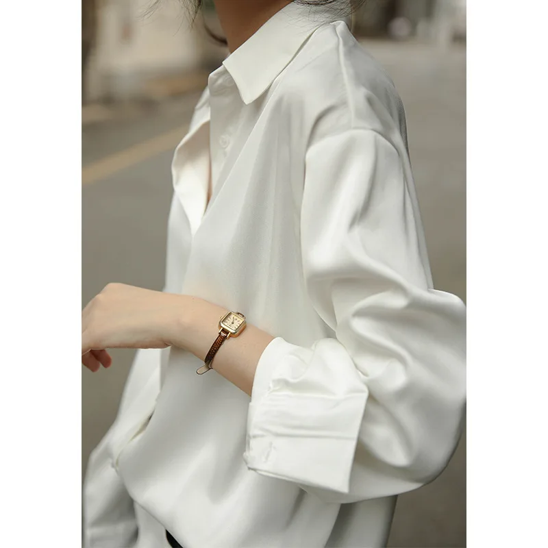 Women's white shirt 2020 spring and autumn new long-sleeved loose mid-length shirt women shirts
Women's white shirt 2020 spring and autumn new long-sleeved loose mid-length shirt women shirts