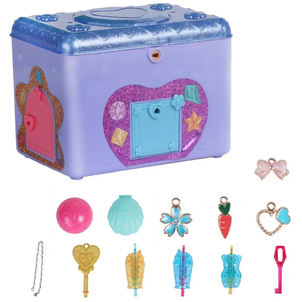 Jewelry Box Adorable Plastic Functional Cartoon Treasure Chest Treasure Box for Girl
Jewelry Box Adorable Plastic Functional Cartoon Treasure Chest Treasure Box for Girl