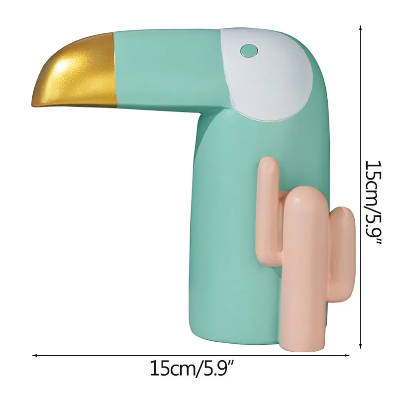 Nordic INS Cartoon Toucan Ornaments Resin Crafts Home Macaron Color Cute Animal Figurine Home Office Decor Statue Accessories
Nordic INS Cartoon Toucan Ornaments Resin Crafts Home Macaron Color Cute Animal Figurine Home Office Decor Statue Accessories