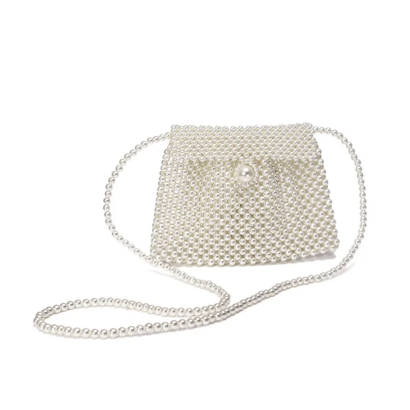 Pearl Bag Women New Hand-woven Messenger Bags Mobile Phone Bag a5748
Pearl Bag Women New Hand-woven Messenger Bags Mobile Phone Bag a5748