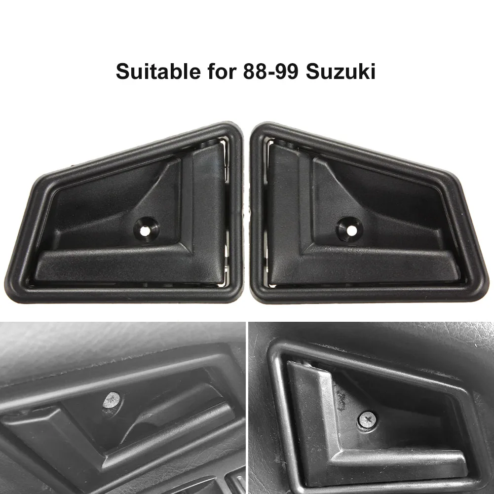 Auto Interior Inside Handle Left And Right Door Handle Replacement For 1988-1999 Suzuki Vitara 1991-1998 Sidekick GEO Tracker
Auto Interior Inside Handle Left And Right Door Handle Replacement For 1988-1999 Suzuki Vitara 1991-1998 Sidekick GEO Tracker