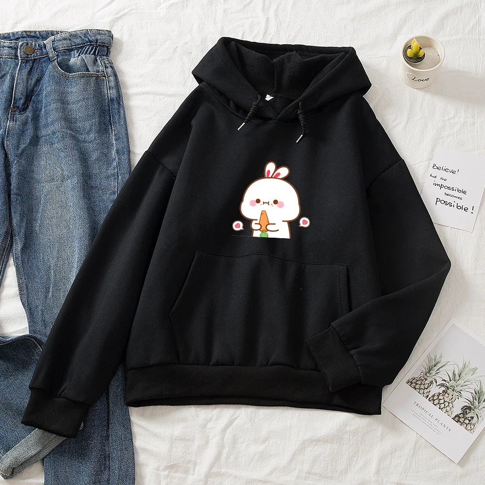 Long Sleeve Loose Streetwear Pullover Tops Harajuku Oversized Cute Rabbit Women Cartoon Hooded Sweatshirt Print Hoodies
Long Sleeve Loose Streetwear Pullover Tops Harajuku Oversized Cute Rabbit Women Cartoon Hooded Sweatshirt Print Hoodies