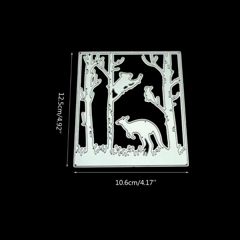 Kangaroo Cutting Die Stencil Metal Cutting Dies Scrapbooking Album Stamp Paper Craft for New Year Party Christmas Card Making
Kangaroo Cutting Die Stencil Metal Cutting Dies Scrapbooking Album Stamp Paper Craft for New Year Party Christmas Card Making