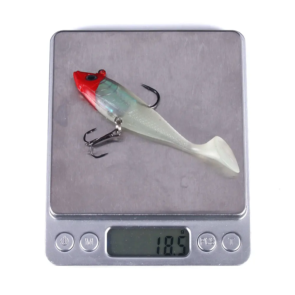 10cm 18.5g Fishing Wobblers Artificial Bait Silicone Fishing Lure Sea Bass Carp Fishing Lead Spoon Jig Lures Tackle 
10cm 18.5g Fishing Wobblers Artificial Bait Silicone Fishing Lure Sea Bass Carp Fishing Lead Spoon Jig Lures Tackle