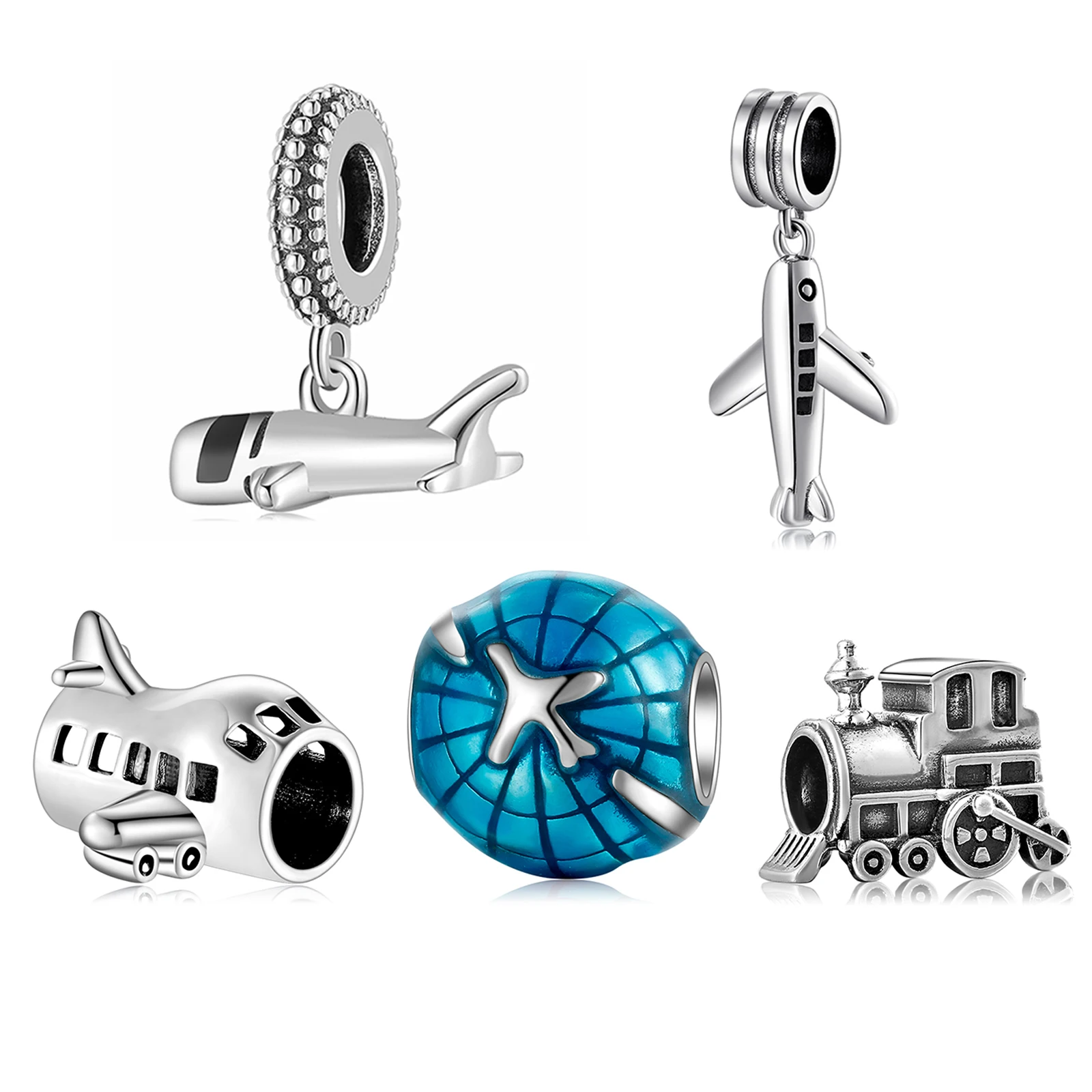 DIY Серебряный Шарм Подходит оригинальный браслет LYNACCS бусы из стерлингового серебра 925 пробы классический винтажный паровой Поезд Форма бис...
DIY Серебряный Шарм Подходит оригинальный браслет LYNACCS бусы из стерлингового серебра 925 пробы классический винтажный паровой Поезд Форма бис...